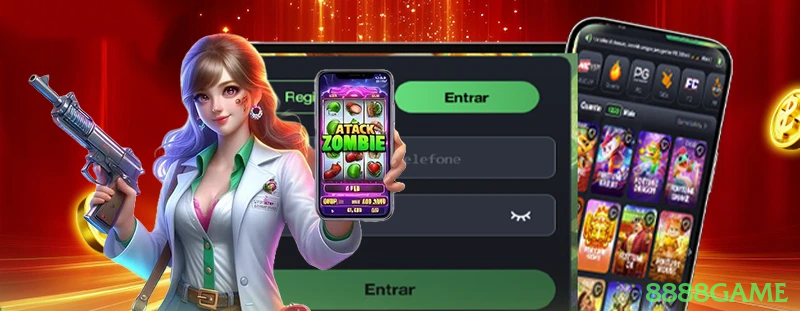Imagem promocional dos jogos Fortune da 8888game
